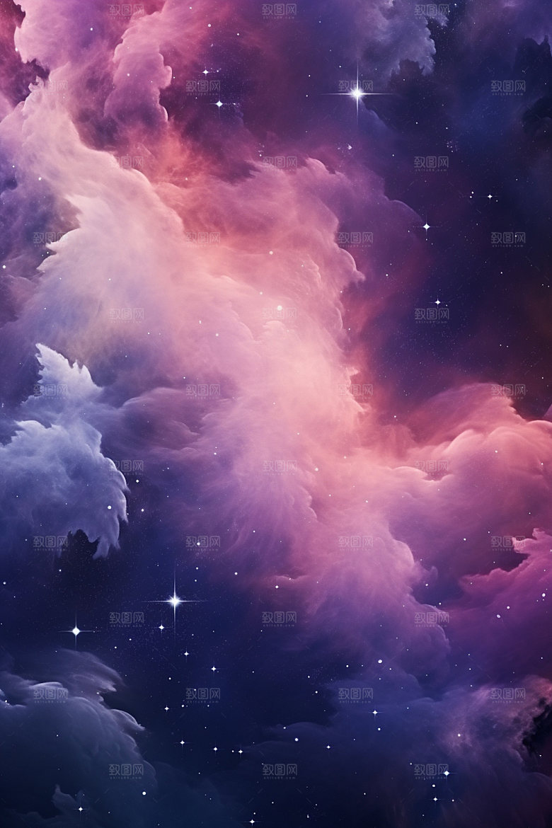 宇宙星空天空星云素材
