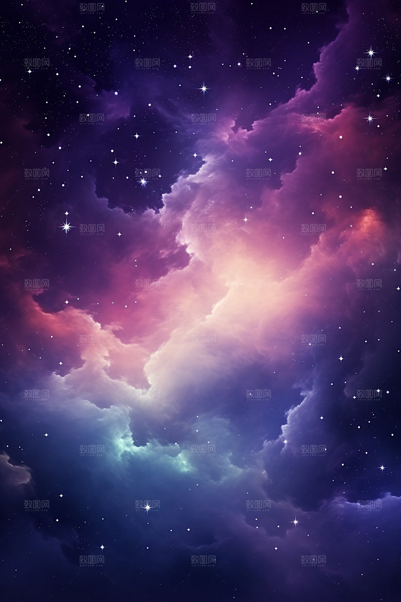 宇宙星空天空高清素材