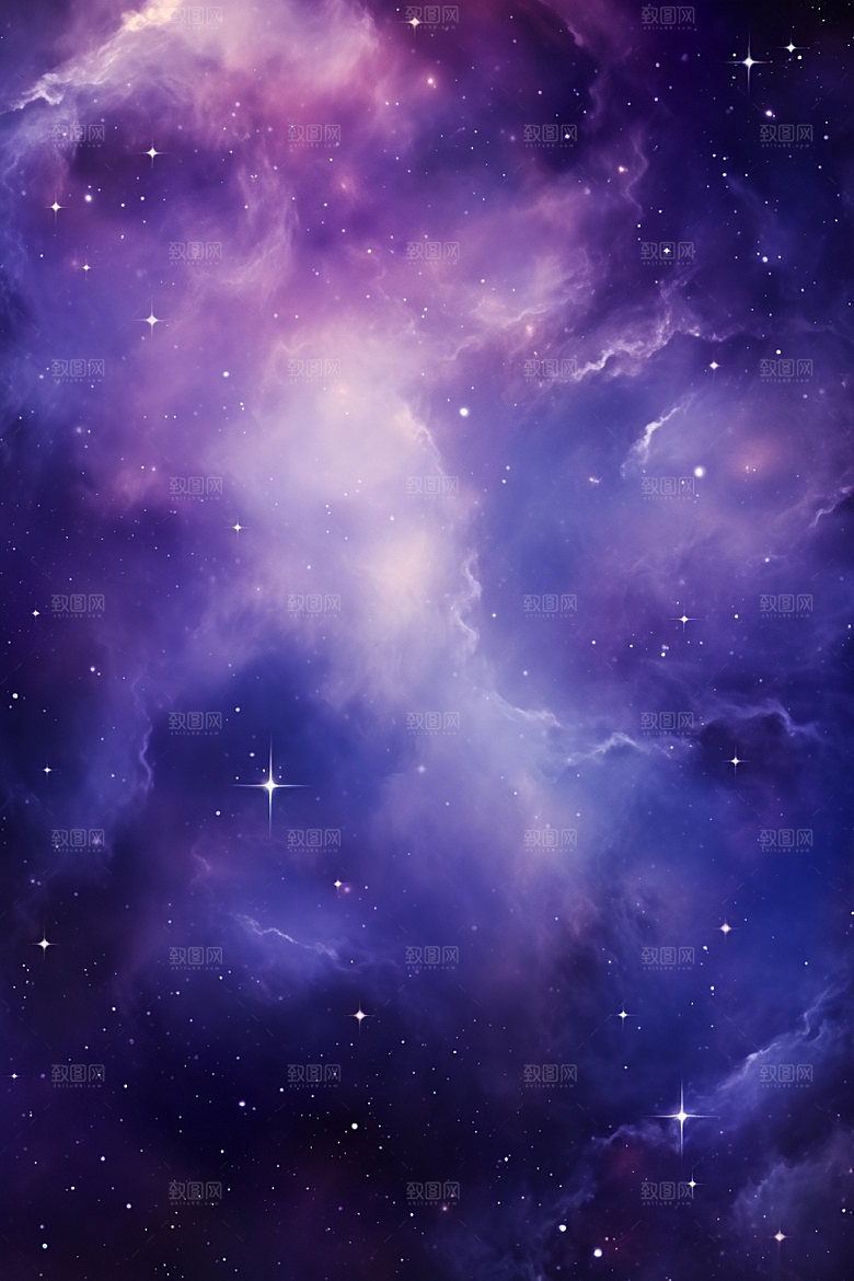 宇宙星空灿烂未来素材