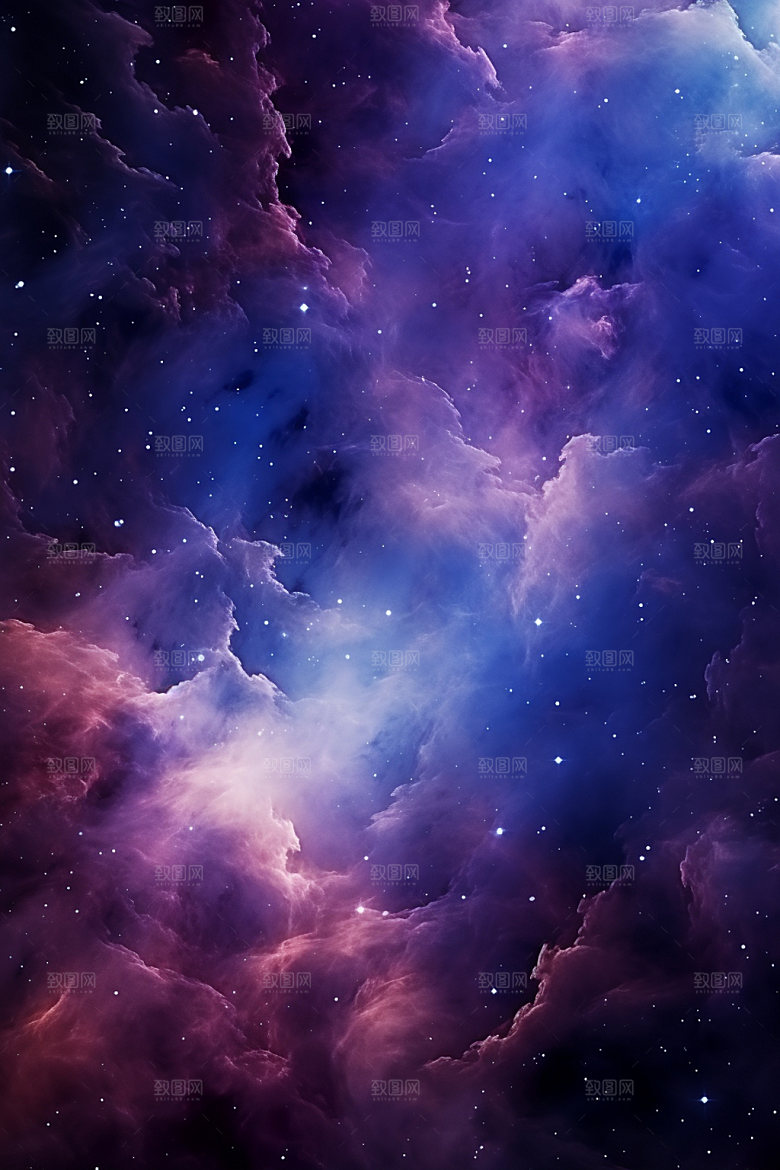 宇宙星空夜空灿烂素材