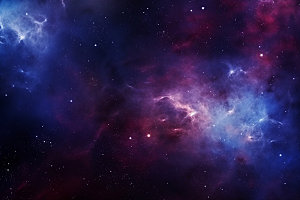 宇宙星空浪漫夜空素材