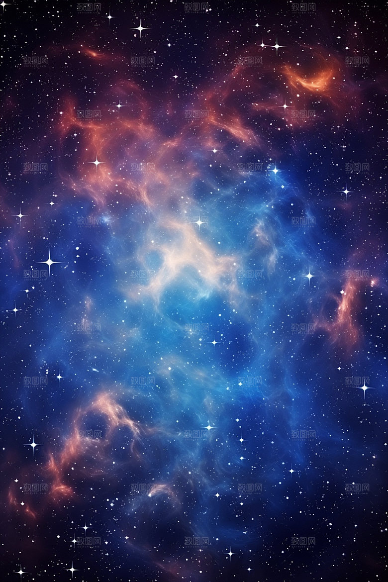 宇宙星空高清唯美素材