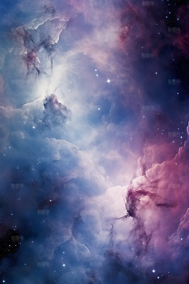 宇宙星空太空星云素材