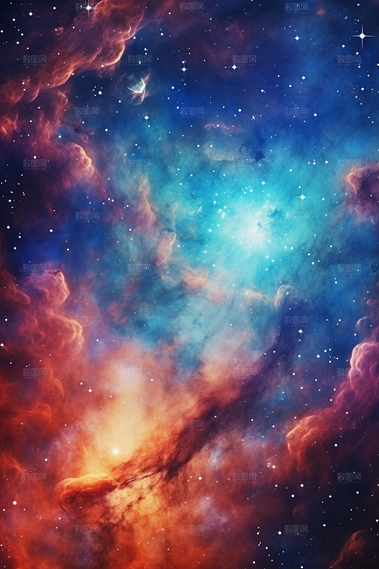 宇宙星空高清天空素材