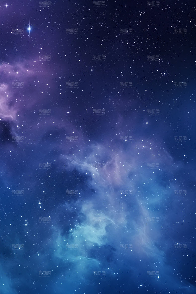 宇宙星空太空唯美素材
