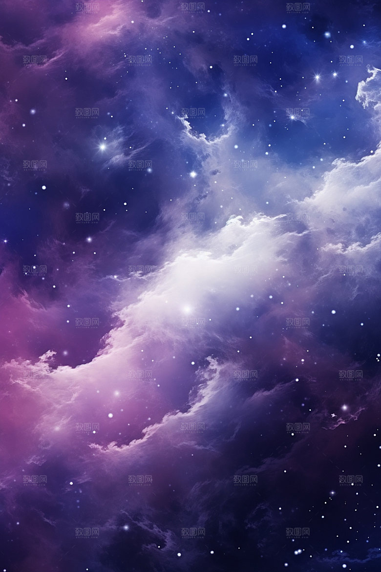 宇宙星空星云未来素材