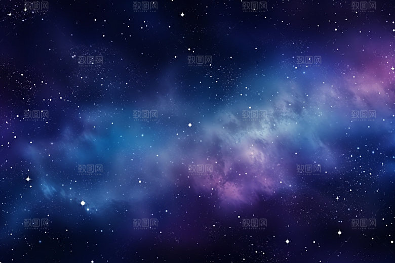 宇宙星空高清夜空素材