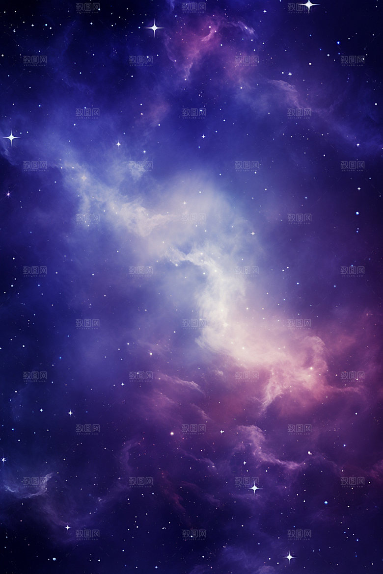 宇宙星空夜空高清素材