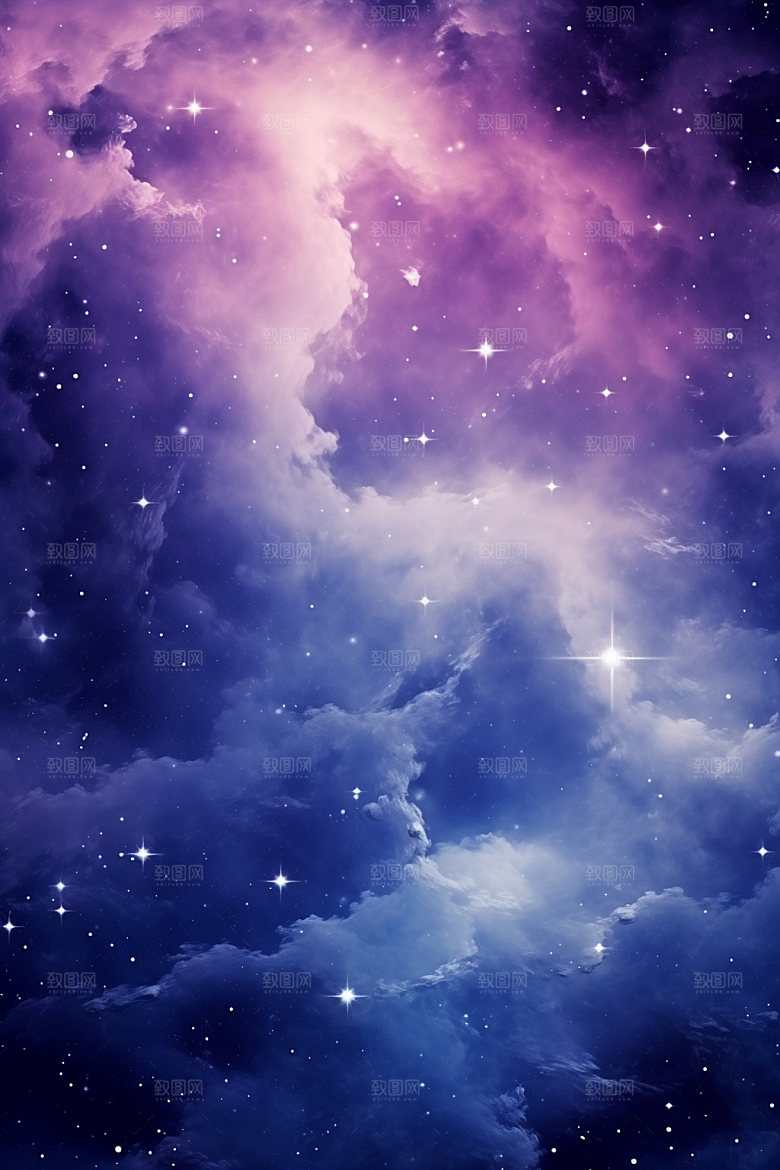 宇宙星空灿烂天空素材
