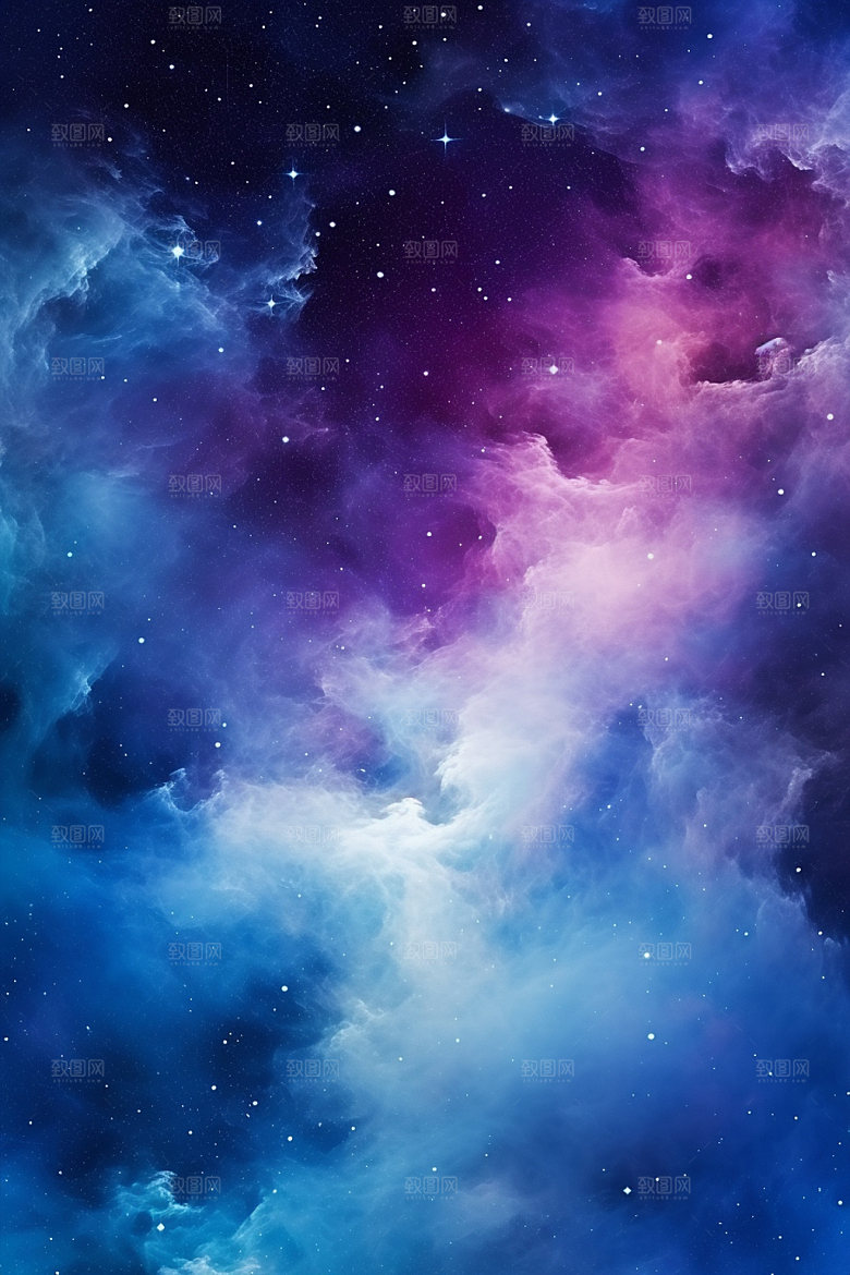 宇宙星空唯美灿烂素材