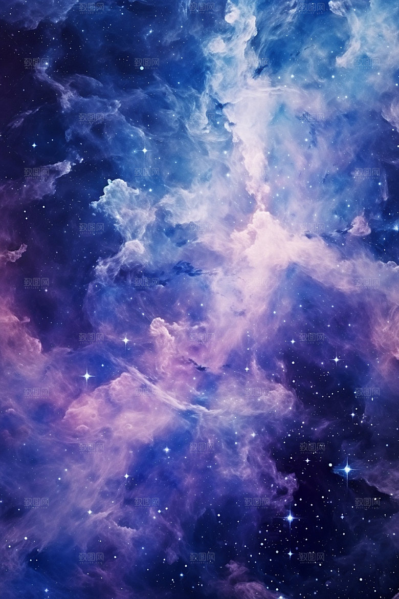 宇宙星空未来唯美素材