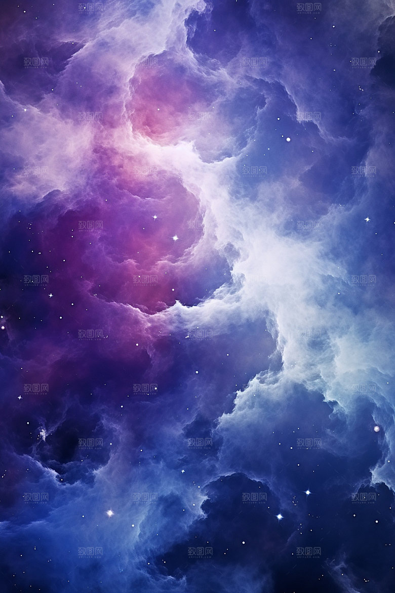 宇宙星空高清天空素材