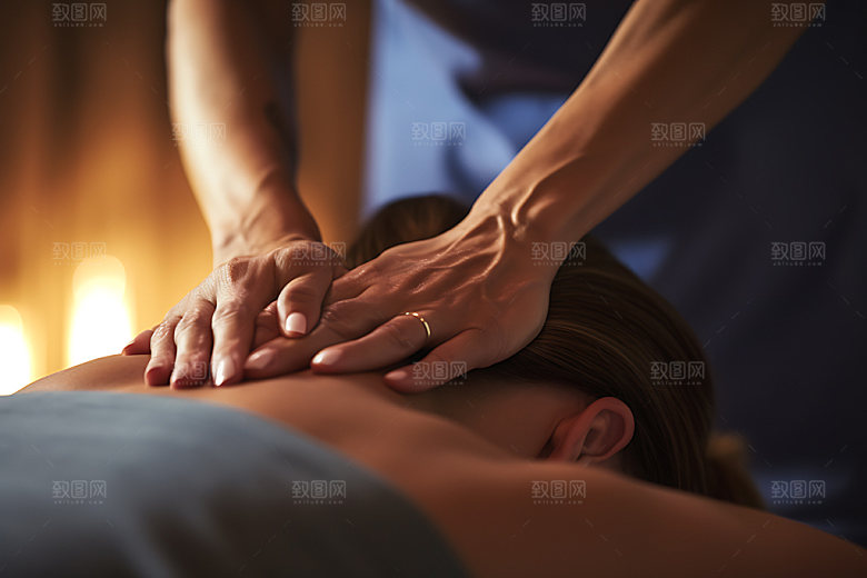 中医推拿正骨健康摄影图
