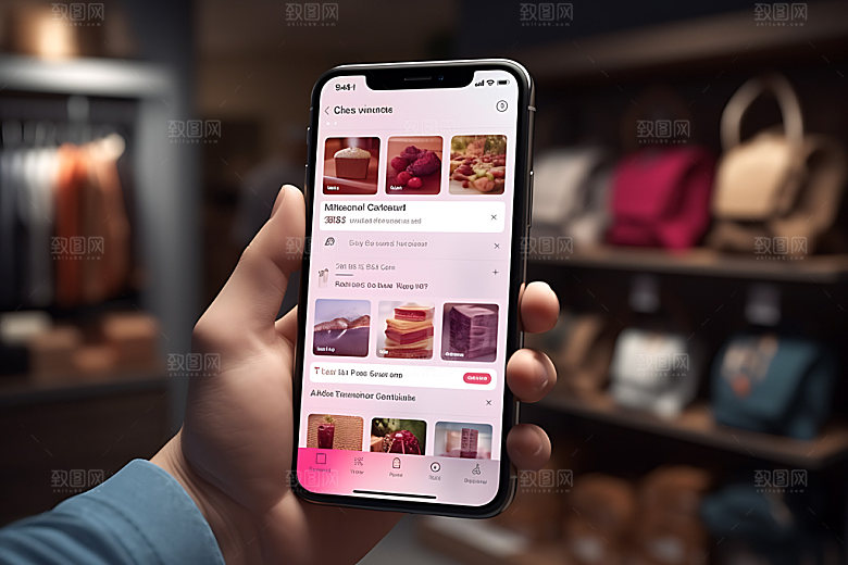 在线购物网络购物电子商务摄影图