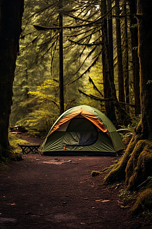 帐篷露营户外高清摄影图