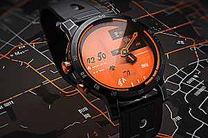 智能手表电子手表高清素材