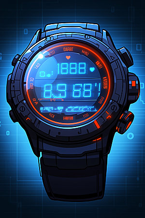 智能手表设备电子手表素材