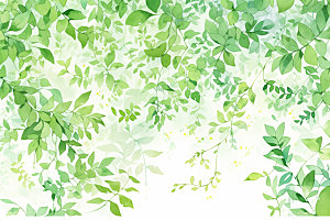 植物藤蔓底纹背景图