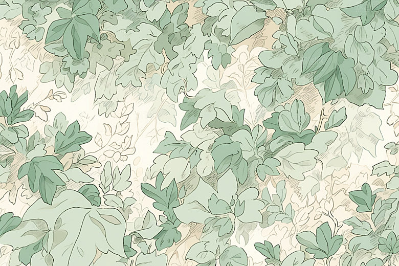 植物藤蔓清新背景图