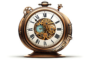 钟表时间观念时间规划摄影图