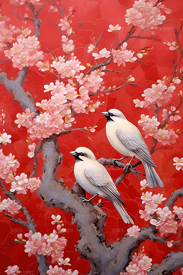 山水笔墨中国风装饰画