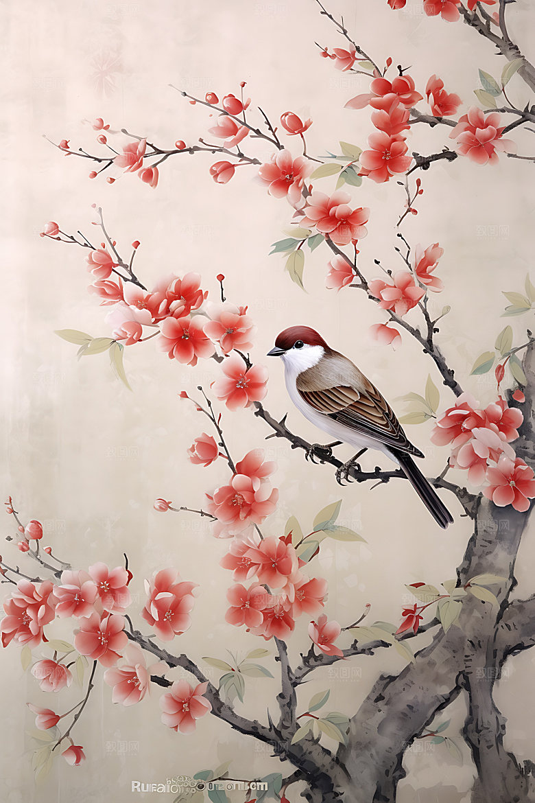 山水笔墨中国画装饰画