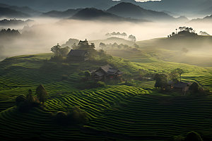 中国乡村高清风光摄影图
