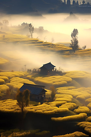 中国乡村自然高清摄影图