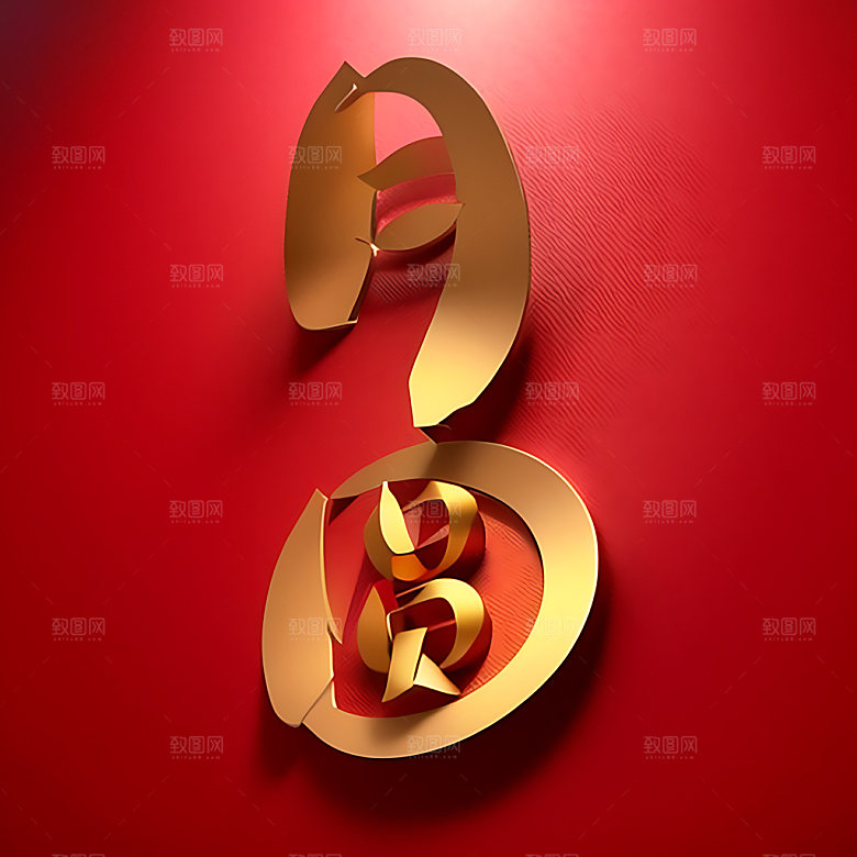 中秋月圆氛围传统节日艺术字