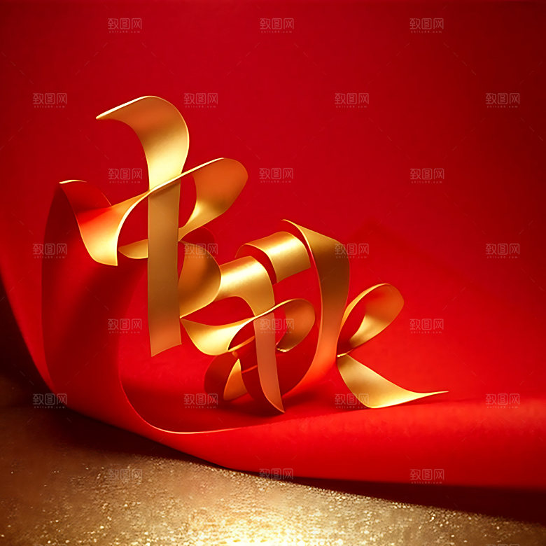 中秋月圆传统节日氛围艺术字
