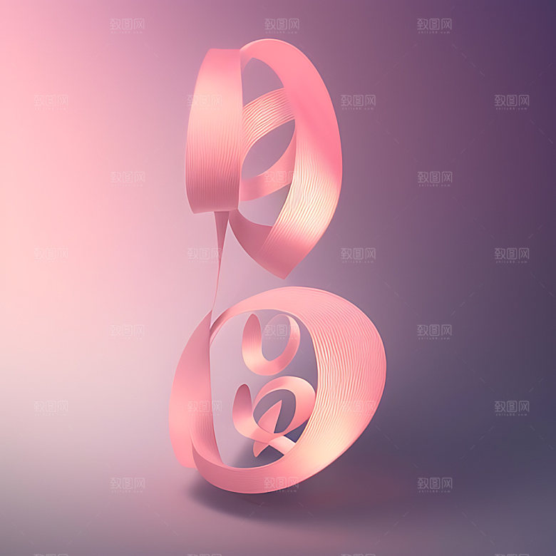 中秋月圆传统节日立体字艺术字