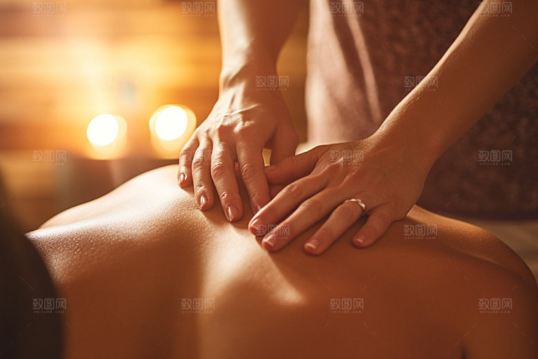 中医推拿传统文化手部摄影图