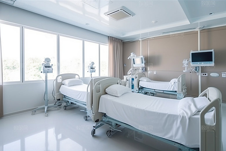 重症监护室卫生医疗效果图