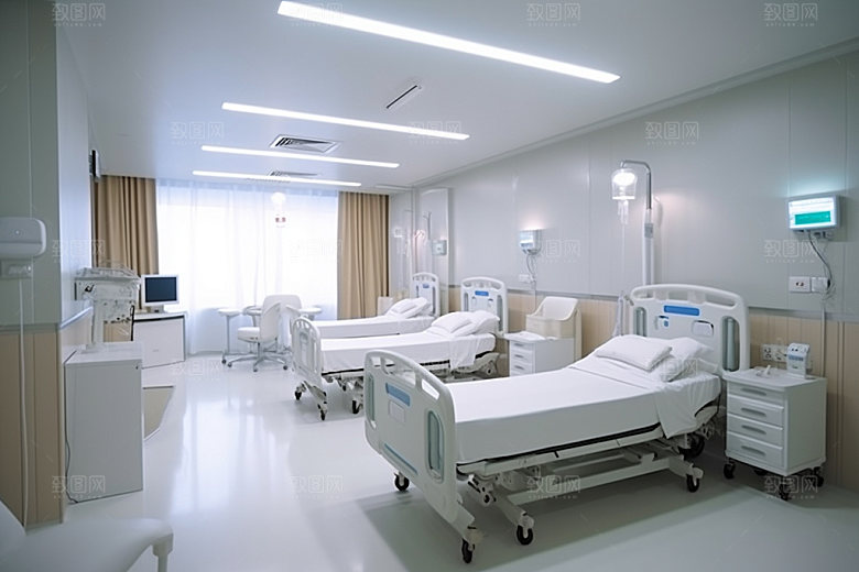 重症监护室卫生医疗效果图