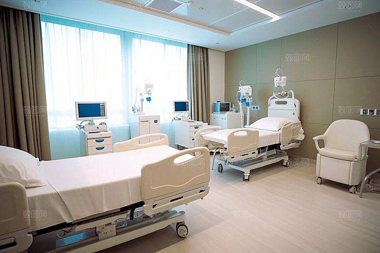 重症监护室治疗抢救室效果图