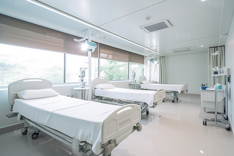 重症监护室抢救室卫生效果图