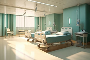 重症监护室简约治疗效果图