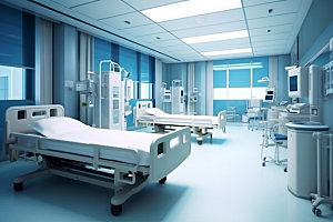 重症监护室设计简约效果图