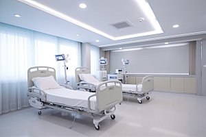 重症监护室医疗室内效果图