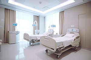 重症监护室诊疗抢救室效果图