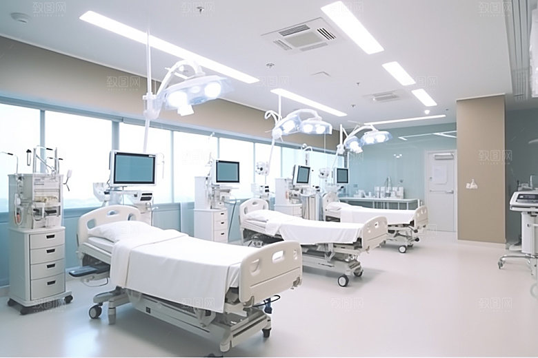 重症监护室干净抢救室效果图