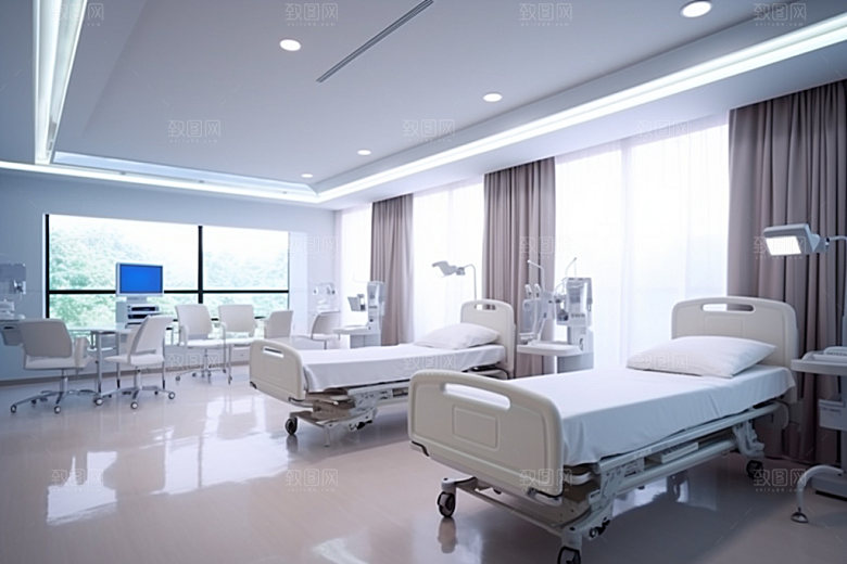 重症监护室干净室内效果图