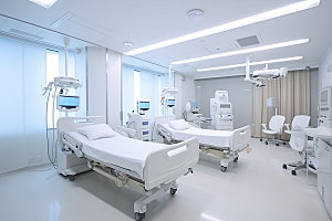 重症监护室设计抢救室效果图