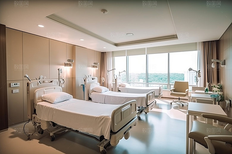 重症监护室设计ICU效果图