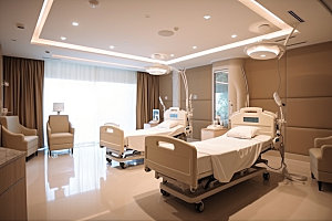 重症监护室设计医疗效果图