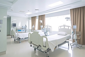 重症监护室抢救室室内效果图