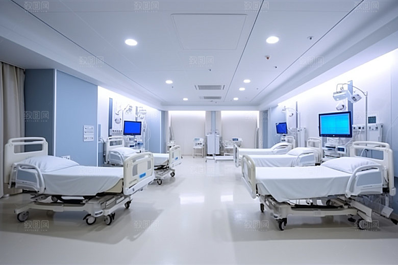 重症监护室设计医疗效果图