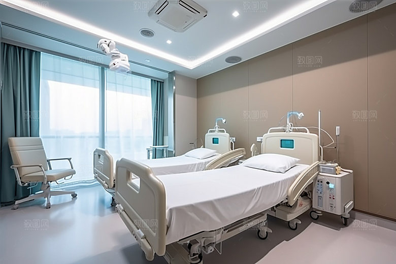 重症监护室ICU装修效果图
