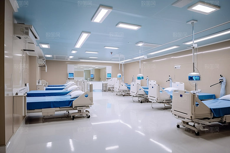 重症监护室ICU治疗效果图