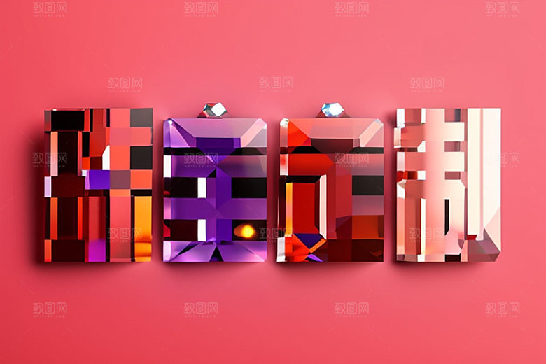 珠宝首饰广告品牌标语艺术字